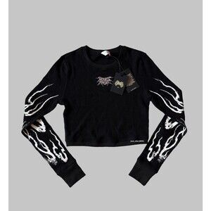Darc Sport SHE Infernal Cropped Thermal Long Sleeve Women's Small NWT